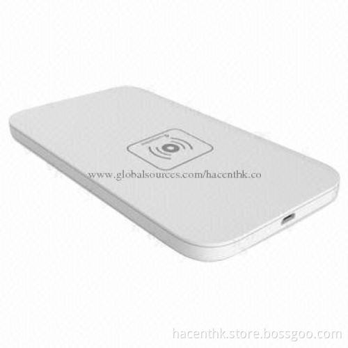 2014 High-quality QI Wireless Charger for Smartphones with 700-1,000mAh Charging Current
